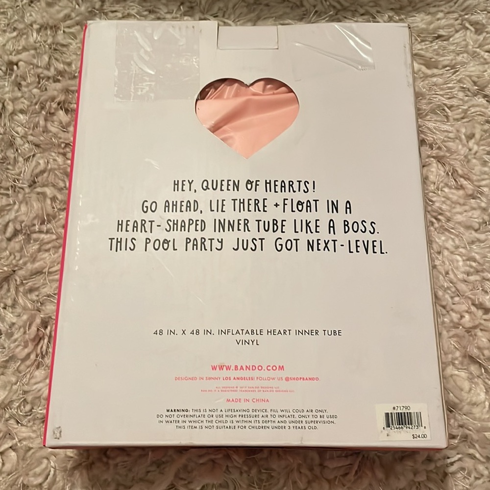 Museum of ice cream heart float new in box - Picture 2 of 3